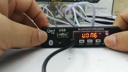 Car Audio Support MP3 FM Player with Bluetooth Decoder Board